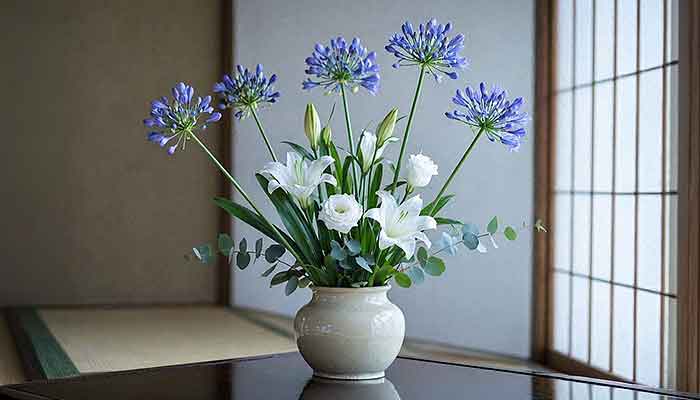 アガパンサスの花